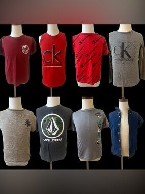 Mixed Brand 5/6 boys short sleeve tee shirt bundle.